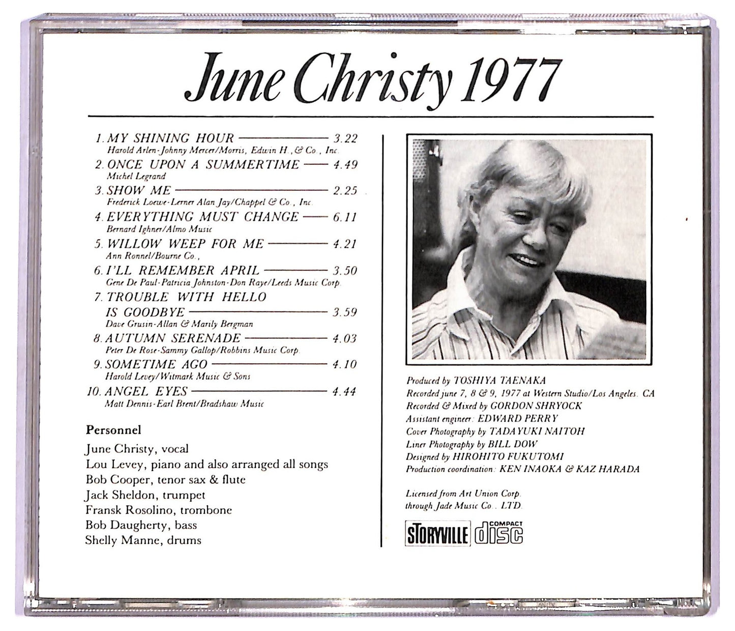 EBOND June Christy - 1977 CD CD091256