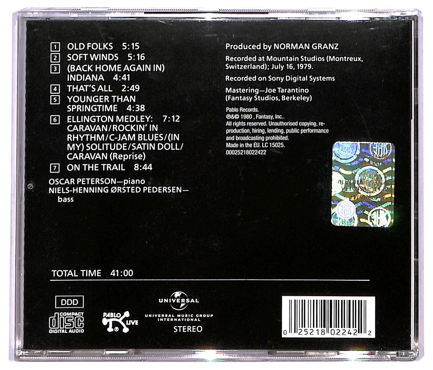 EBOND Oscar Peterson - Digital At Montreux CD CD091330