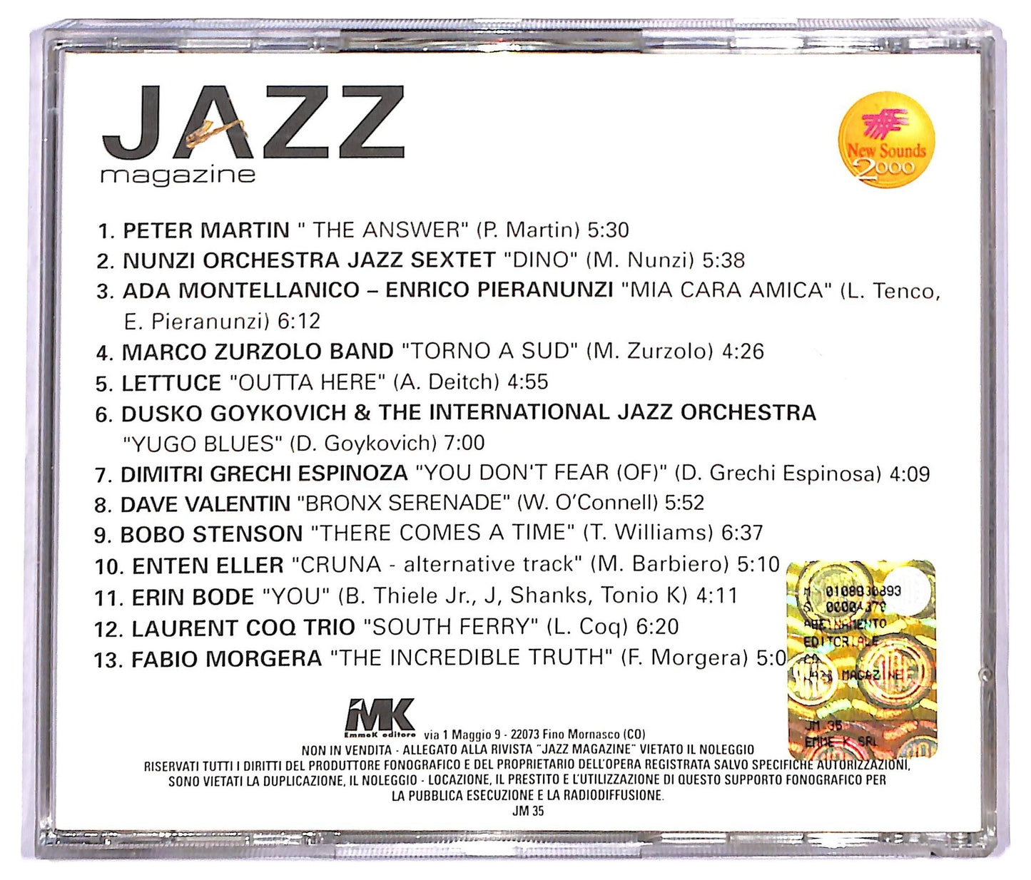 EBOND Various - Jazz Magazine Vol. 35 CD CD091366
