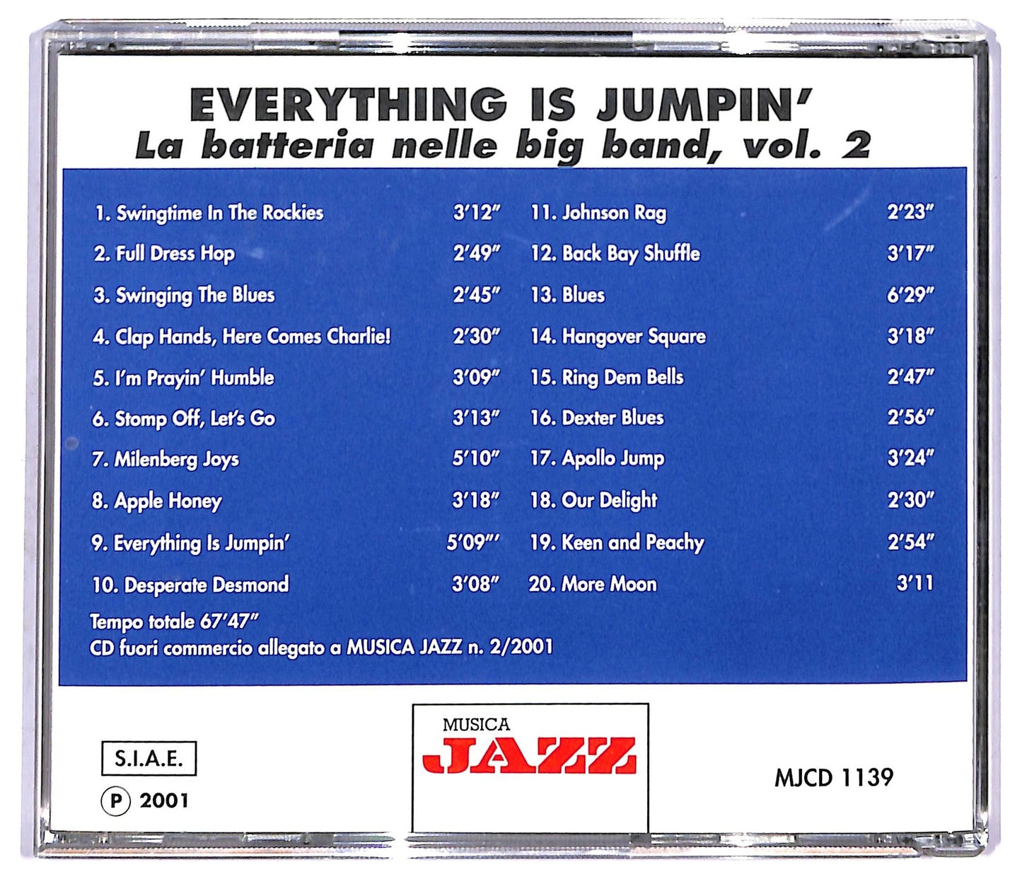 EBOND Various - Everything Is Jumpin': La Batteria Nelle Big Band Vol. II CD CD091510