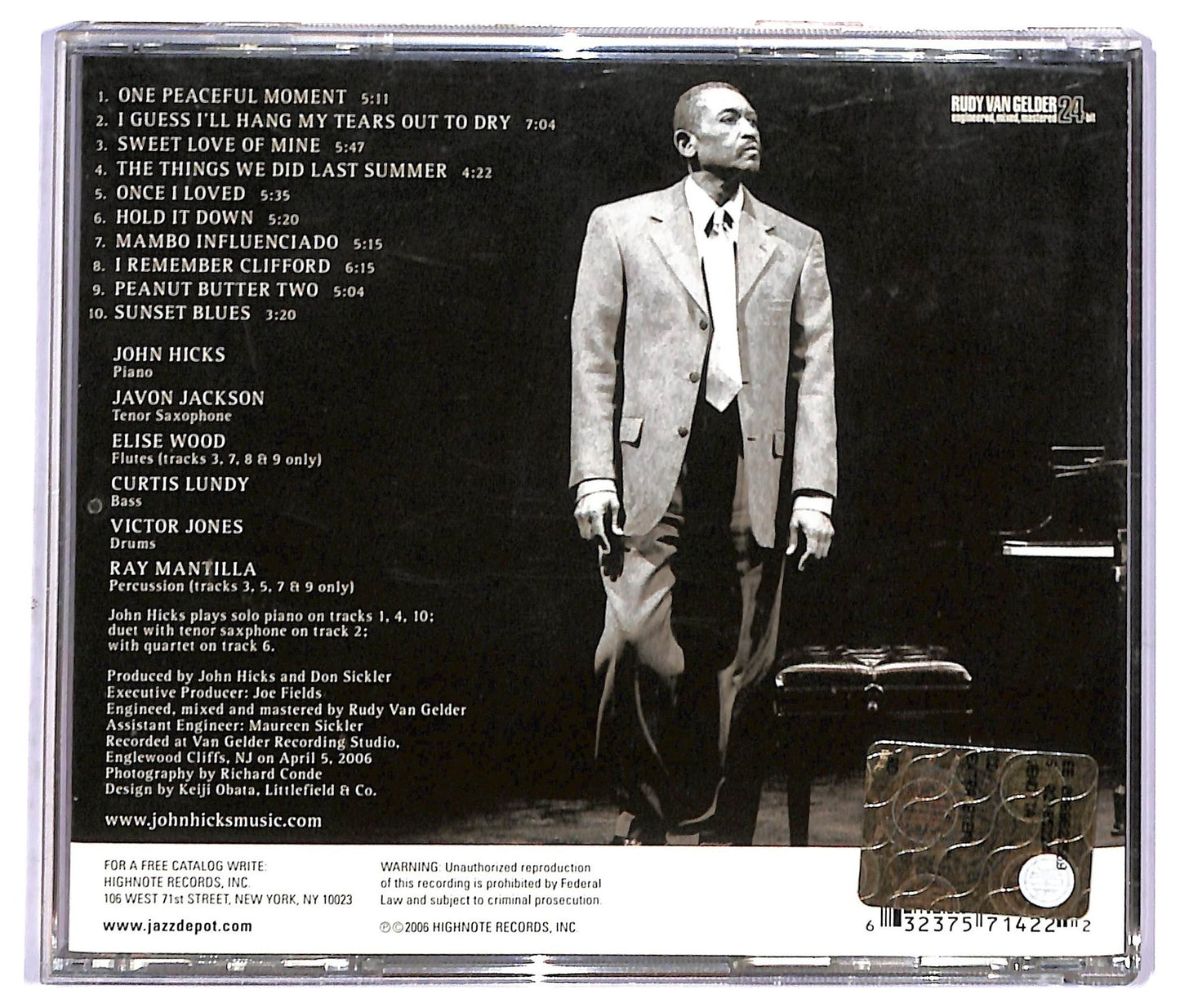 EBOND John Hicks - Sweet Love Of Mine CD CD091538