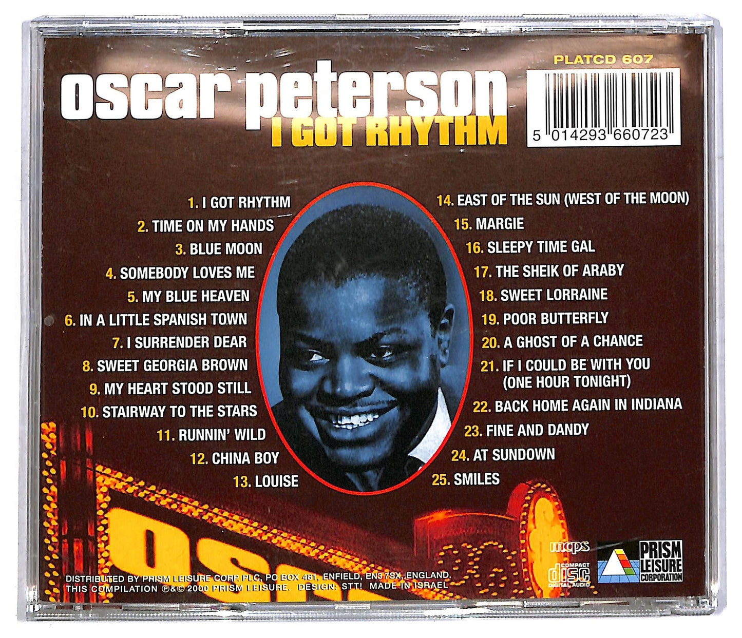 EBOND Oscar Peterson - I Got Rhythm CD CD091623
