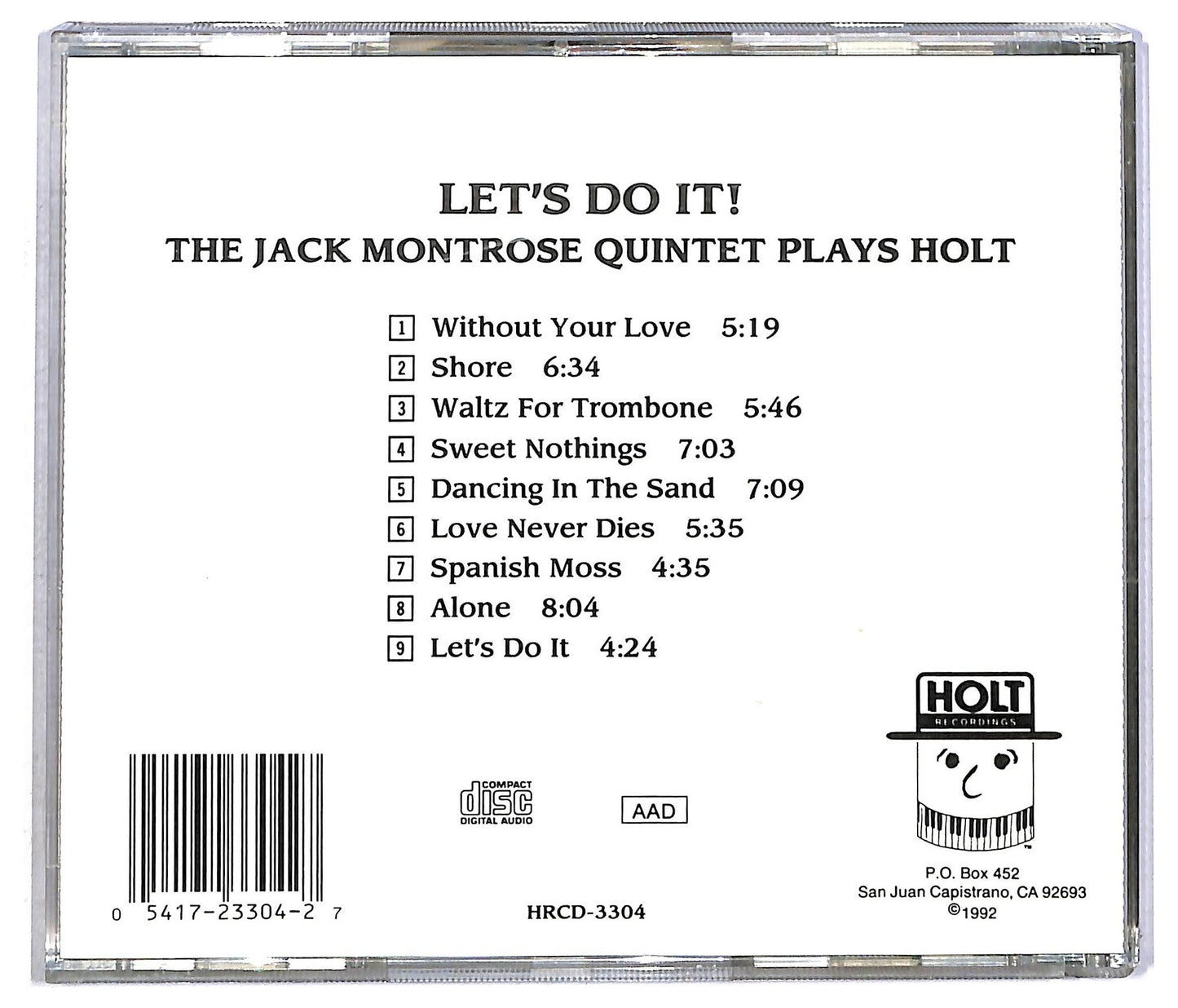 EBOND The Jack Montrose Quintet - Let's Do It! CD CD091638