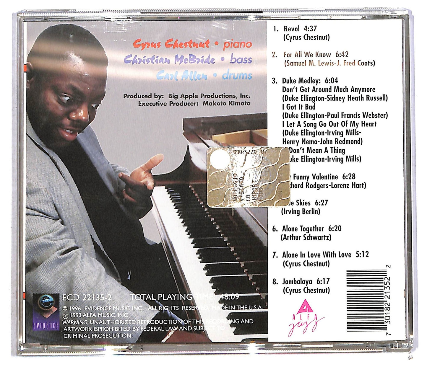 EBOND Cyrus Chestnut Trio - Another Direction CD CD091730