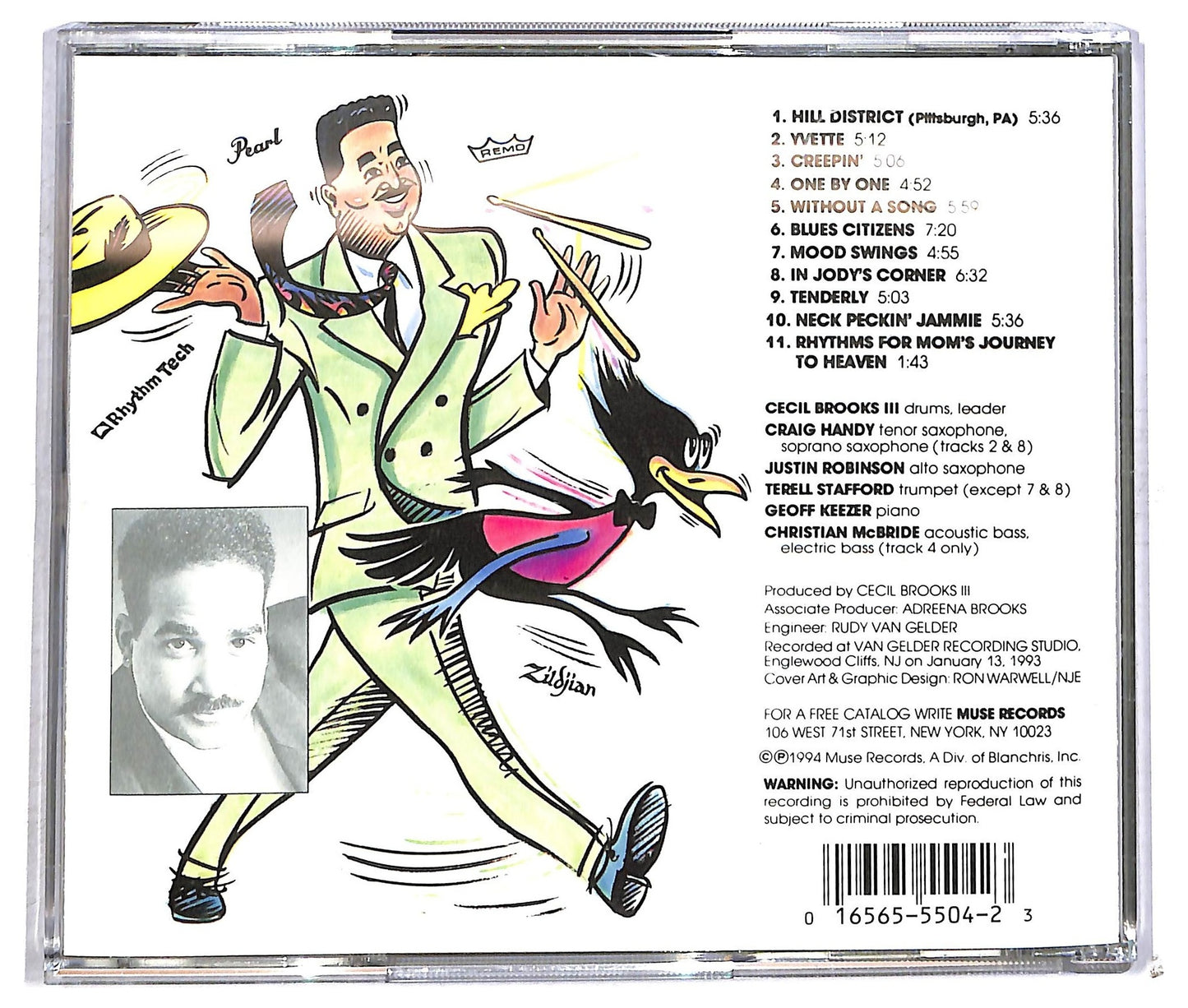 EBOND Cecil Brooks III - Neck Peckin’ Jammie CD CD091749