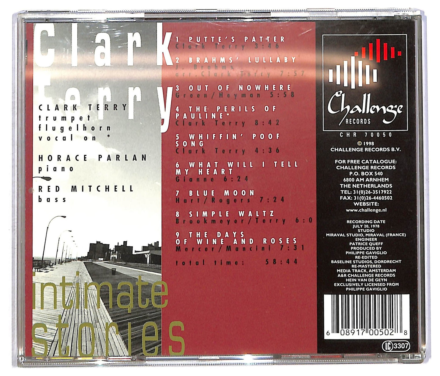 EBOND Clark Terry - Intimate Stories CD CD091750