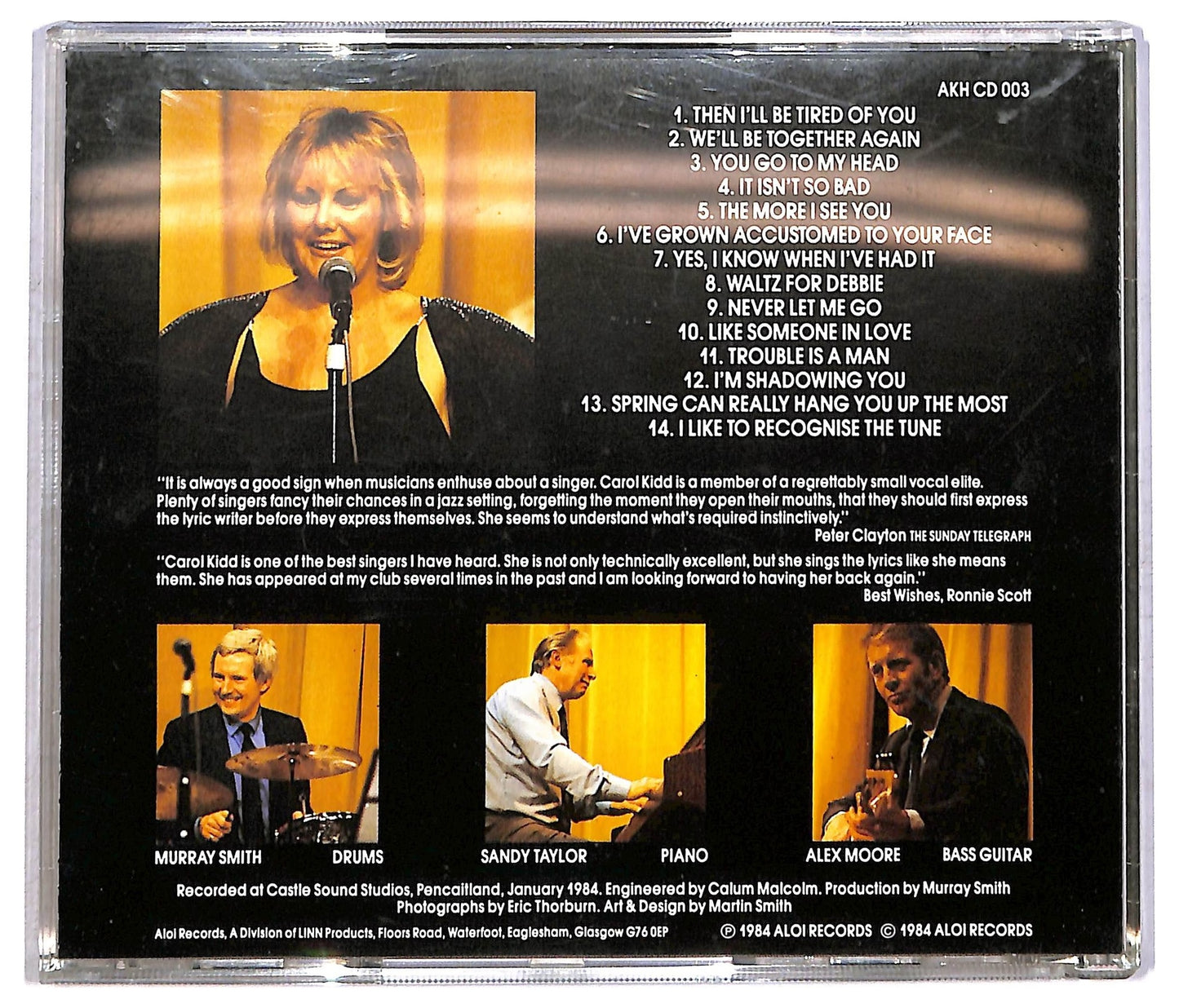 EBOND Carol Kidd - Carol Kidd CD CD091808