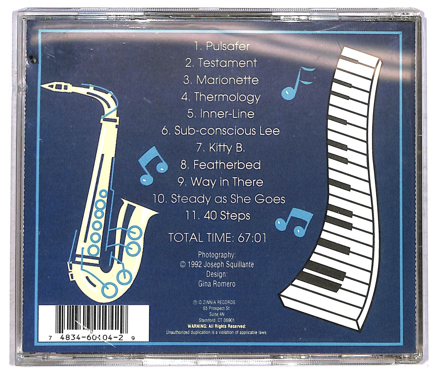 EBOND Warne Marsh, Sal Mosca - Volume 2 CD CD091835