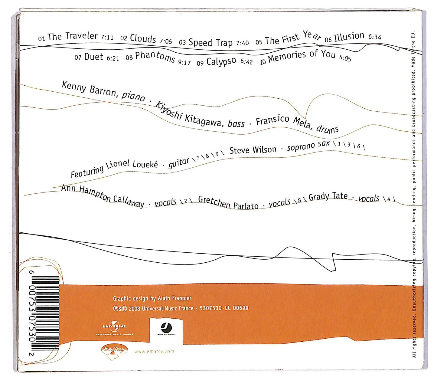 EBOND Kenny Barron -The Traveler CD CD091866