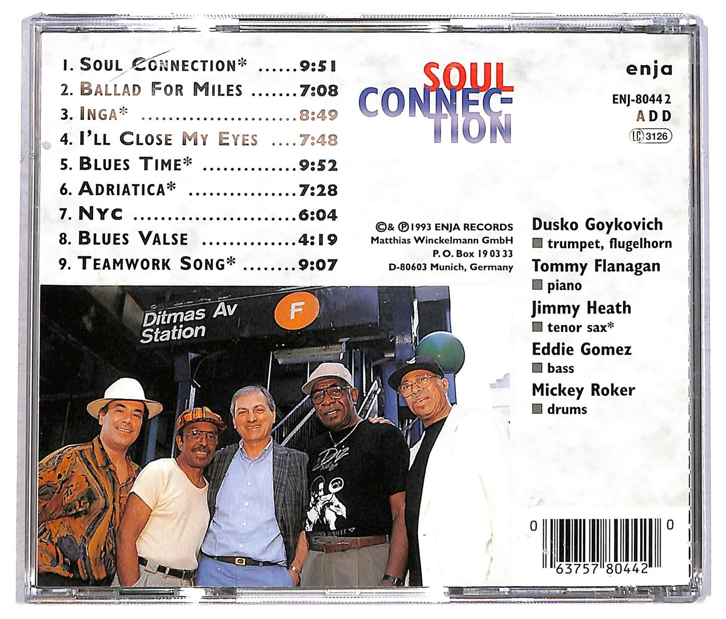 EBOND Dusko Goykovich - Soul Connection CD CD091909