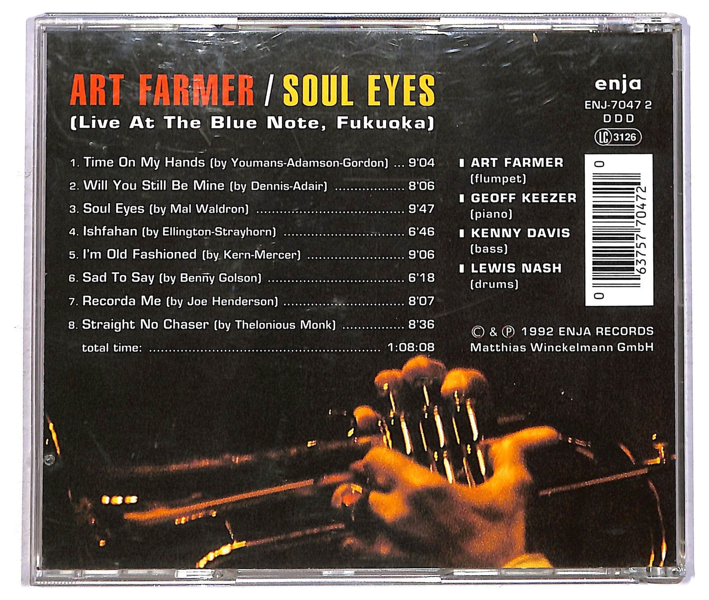 EBOND Art Farmer - Soul Eyes - Live At The Blue Note CD CD091927