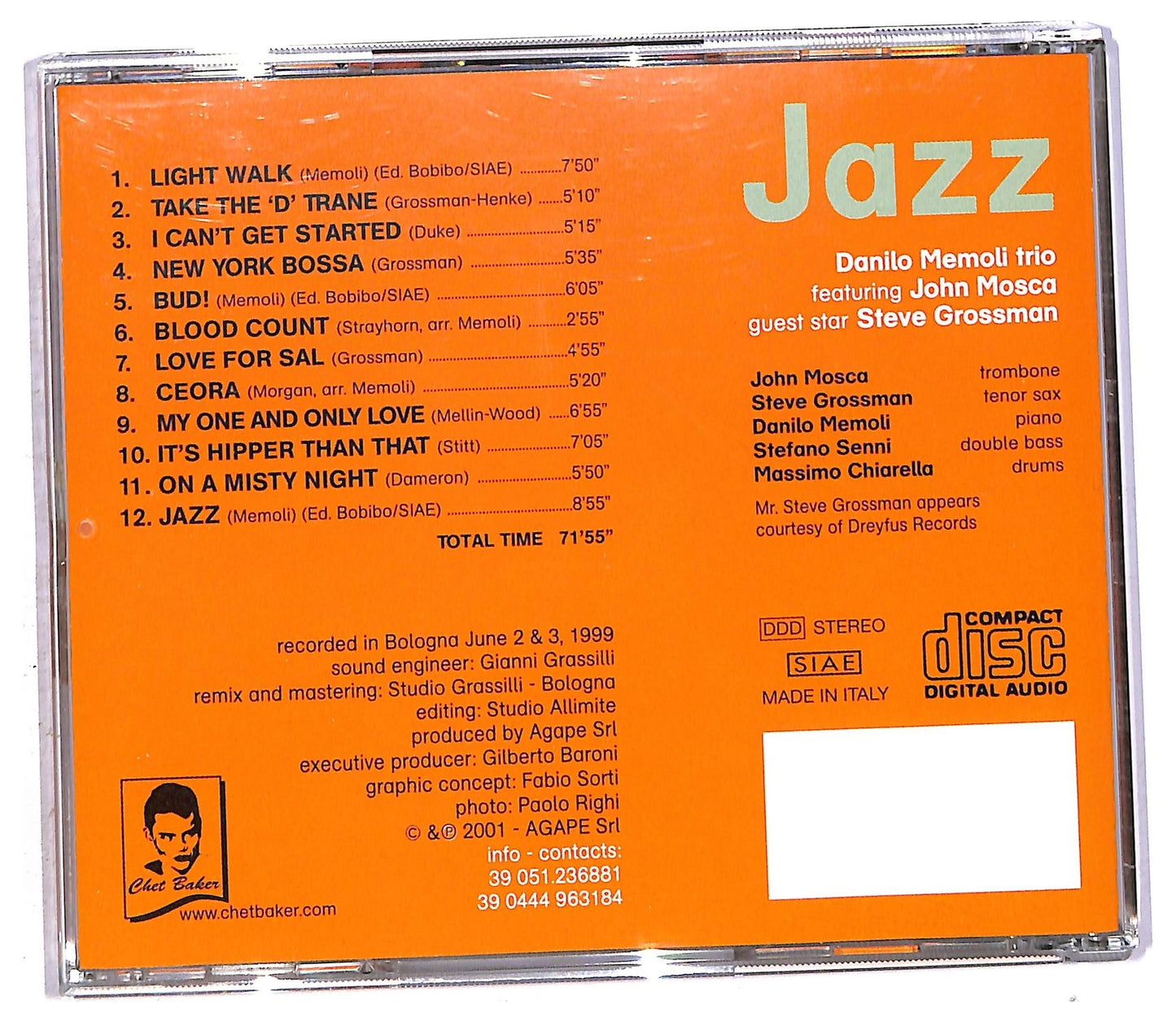 EBOND Danilo Memoli Trio - Jazz CD CD091933