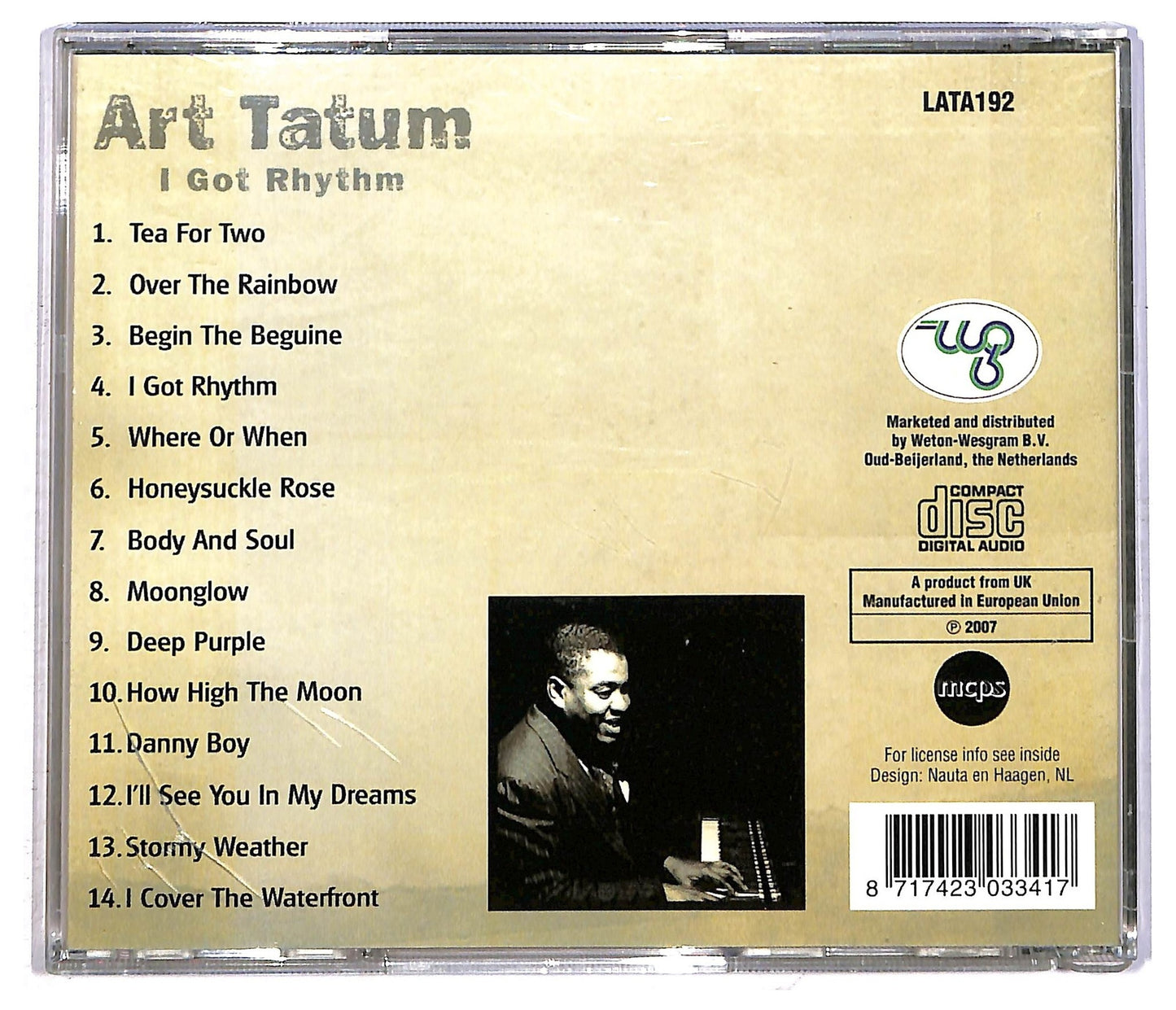 EBOND Art Tatum - I Got Rhythm CD CD091938
