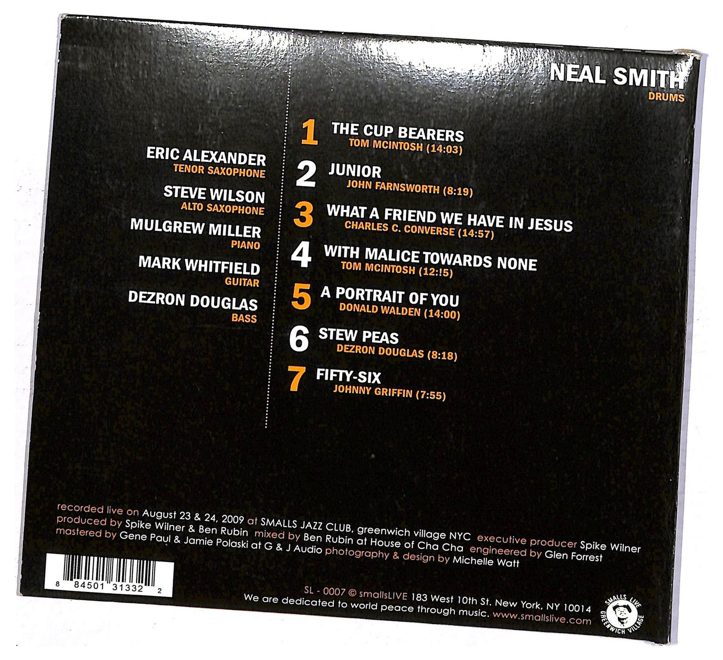 EBOND Neal Smith Quintet -Live At Smalls CD CD091955