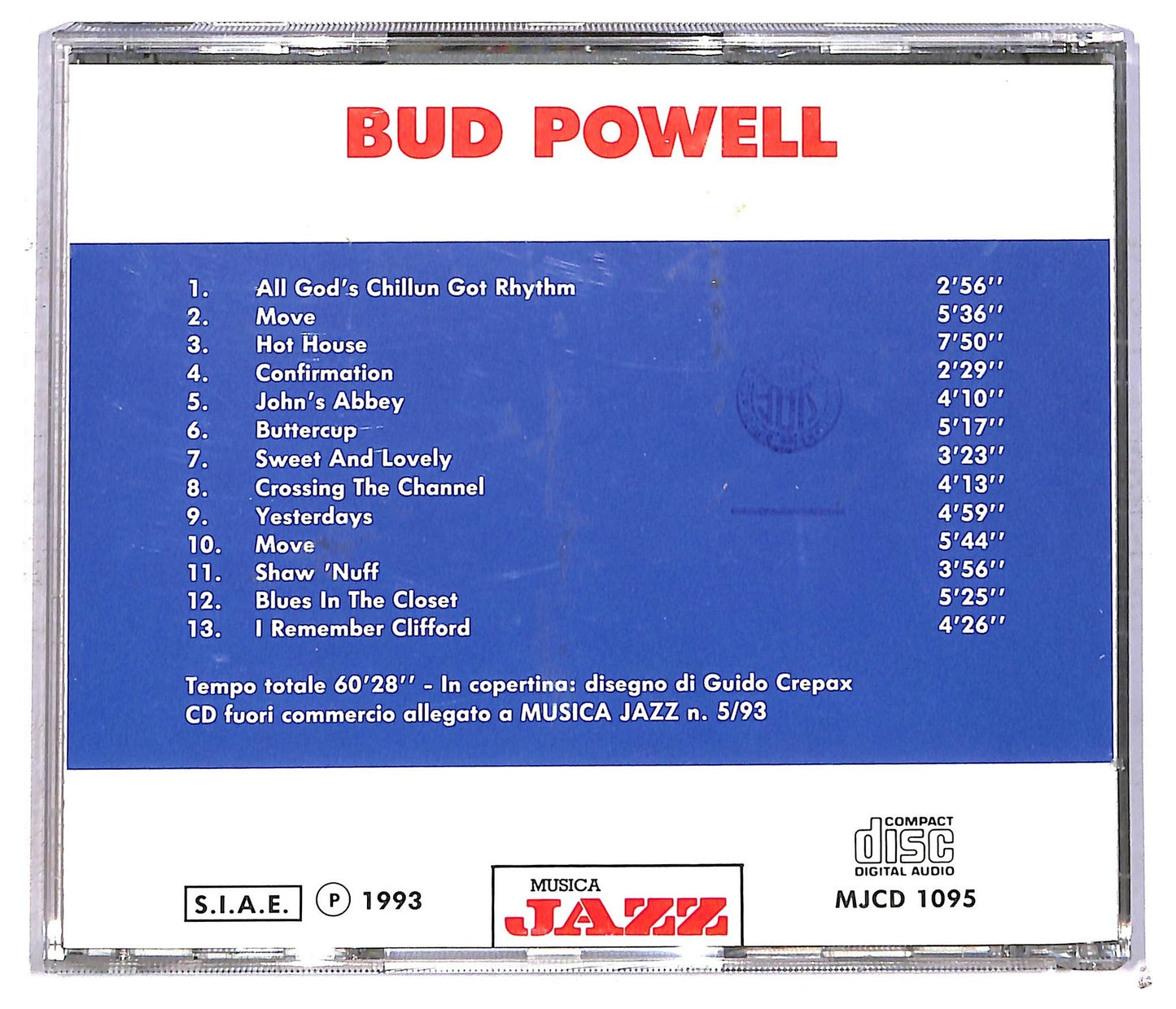 EBOND Bud Powell - Bud Powell CD CD091963