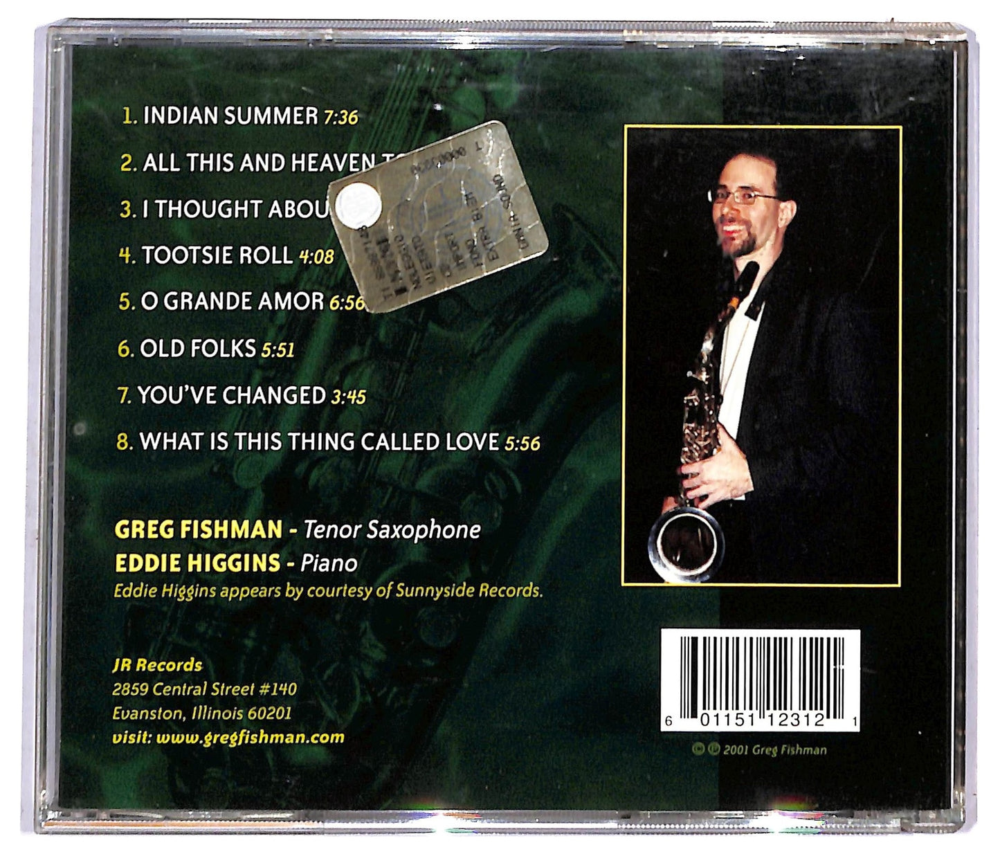 EBOND Greg Fishman - Indian Summer CD CD092054