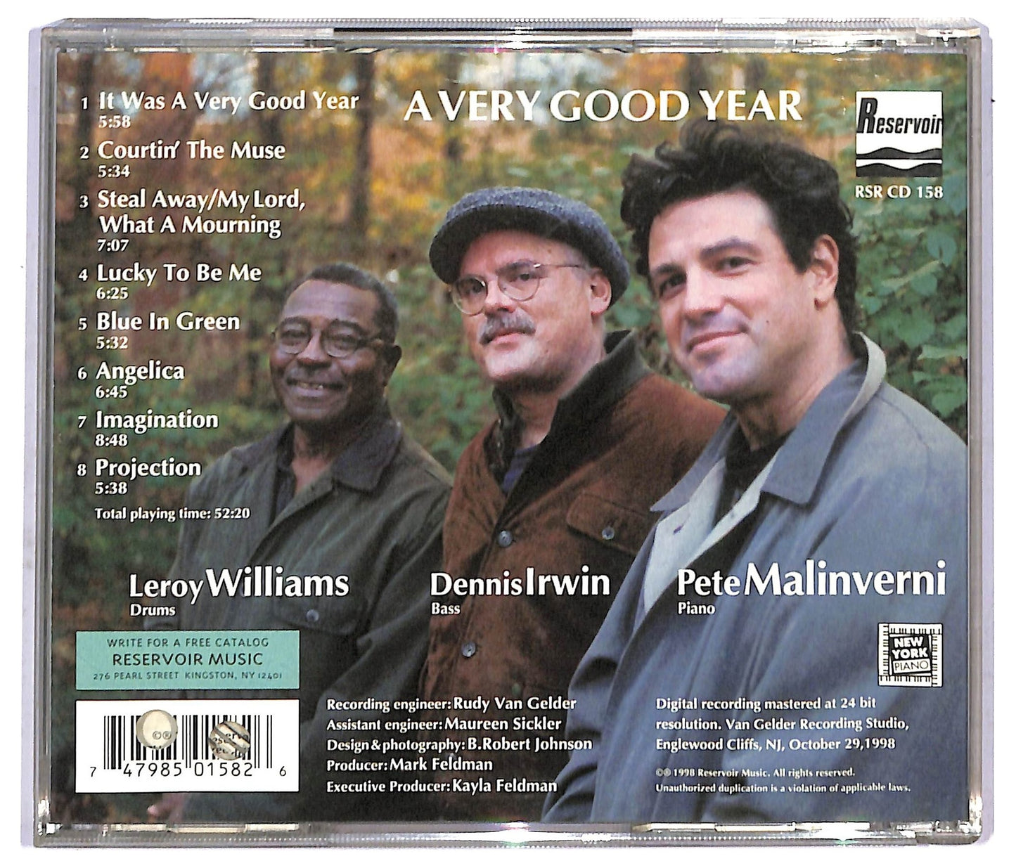 EBOND Pete Malinverni - A Very Good Year CD CD092065