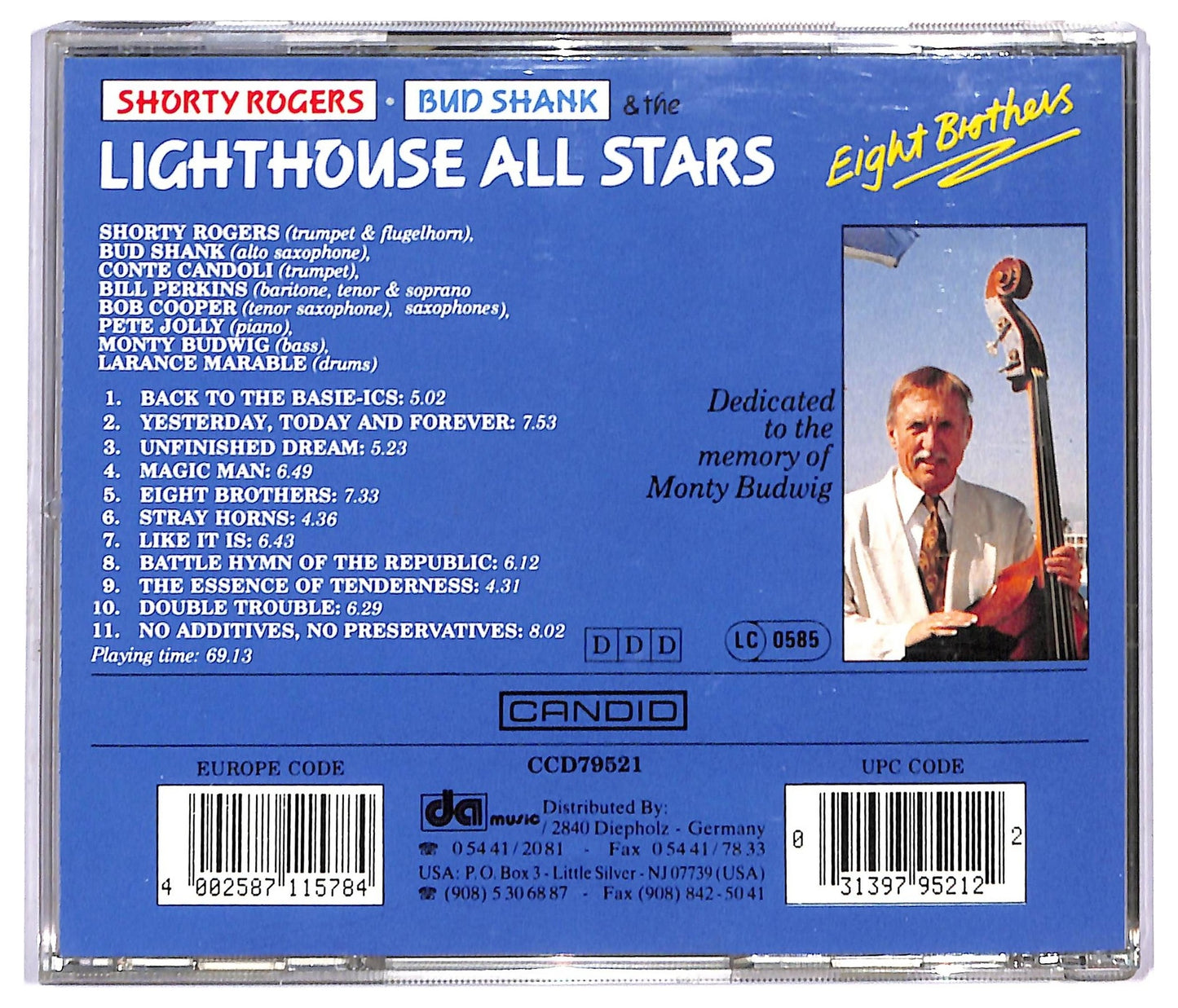 EBOND Shorty Rogers Bud Shank - Eight Brothers CD CD092108