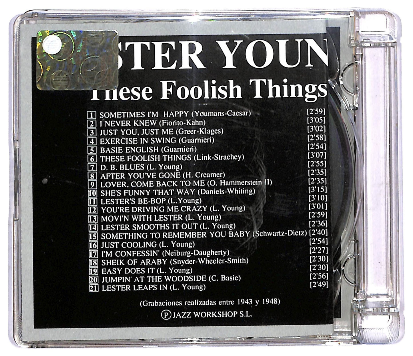 EBOND Lester Young - These Foolish Things CD CD092115