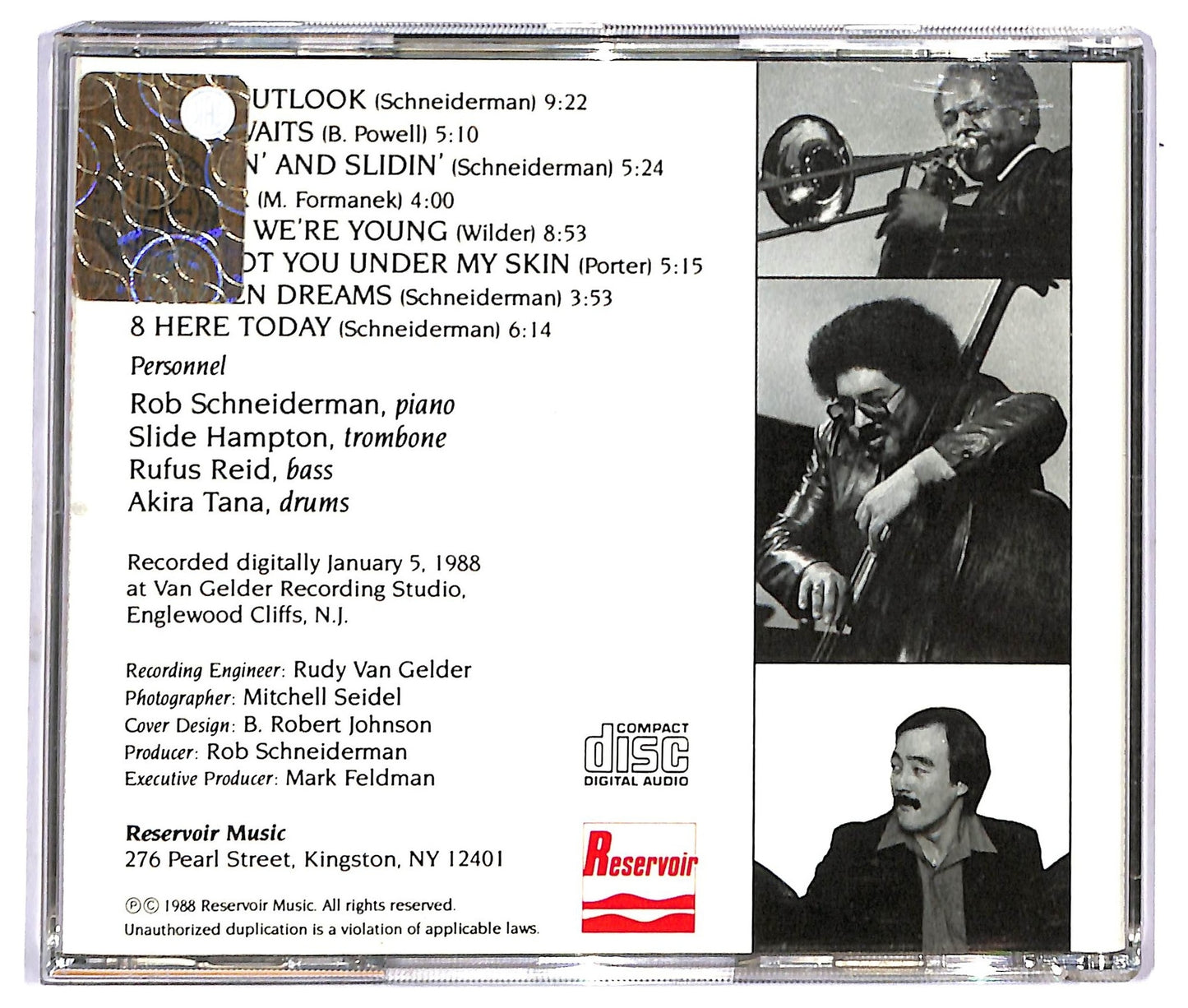 EBOND Rob Schneiderman - New Outlook CD CD092120
