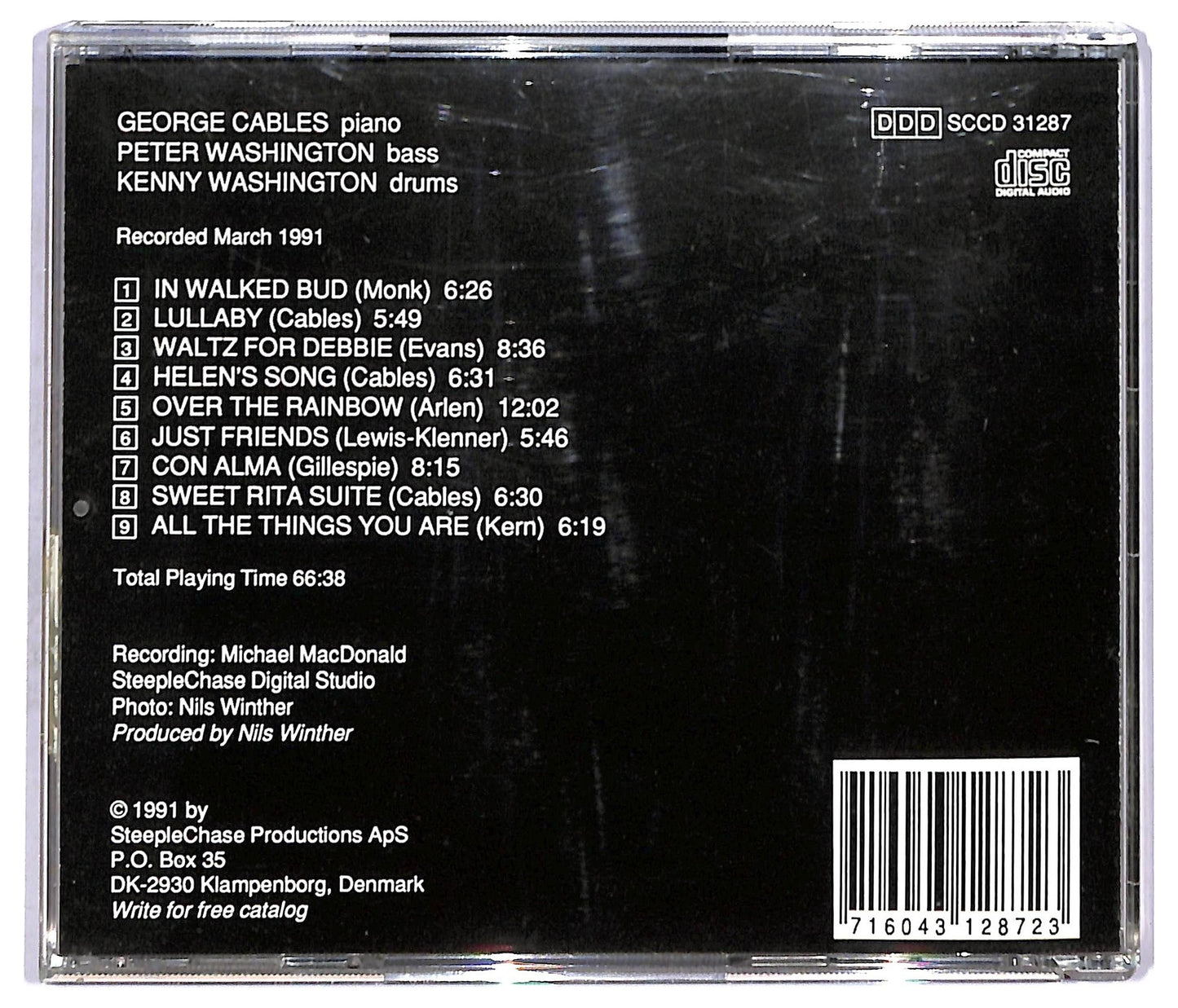 EBOND George Cables Trio - Cables' Fables CD CD092131