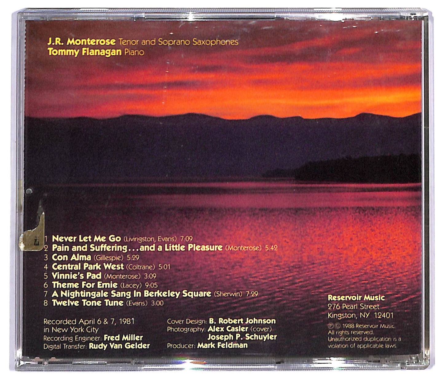 EBOND J.R. Monterose Tommy Flanagan - A Little Pleasure CD CD092147