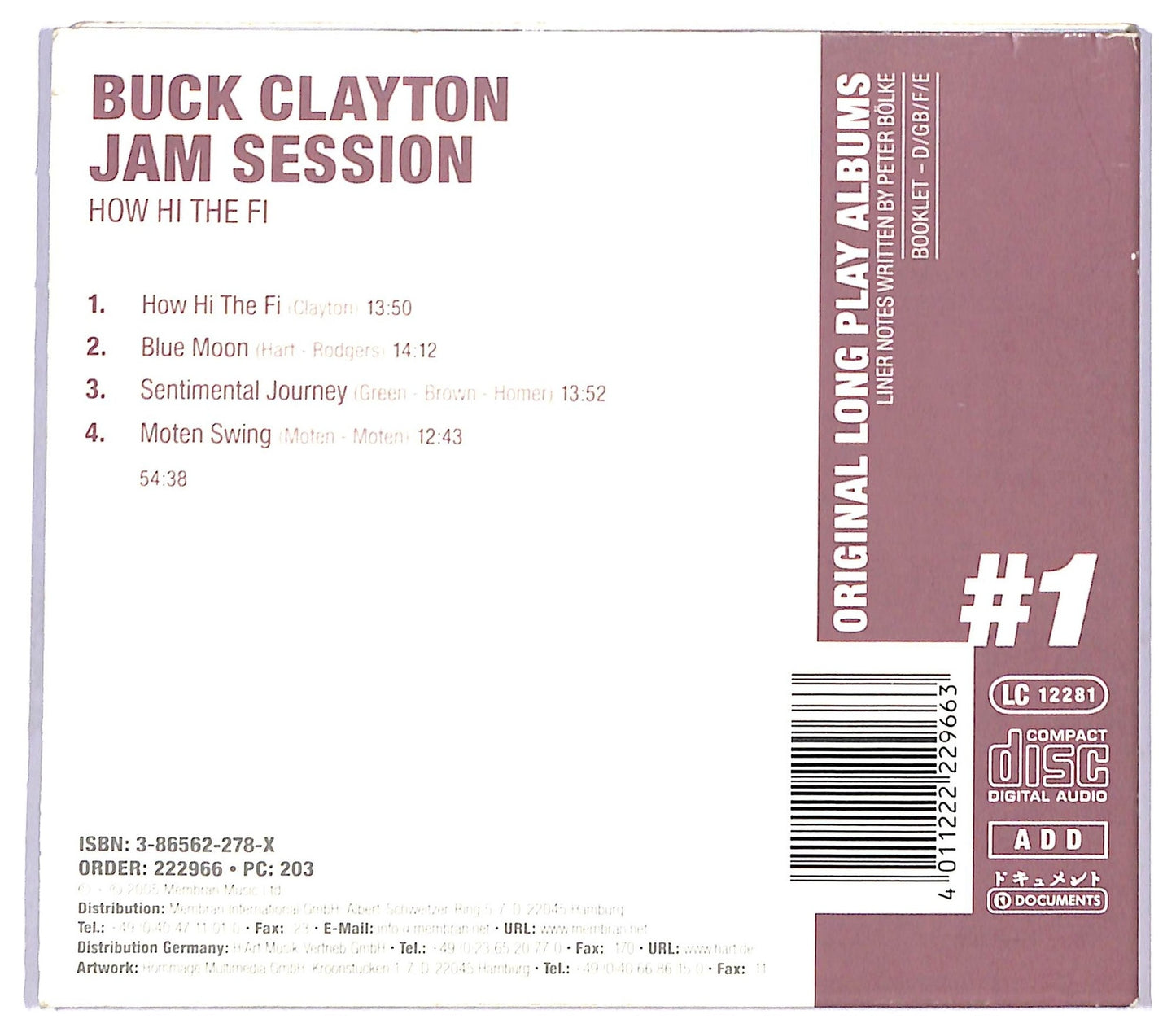 EBOND Buck Clayton Feat Woody Herman - How Hi The Fi CD CD092156