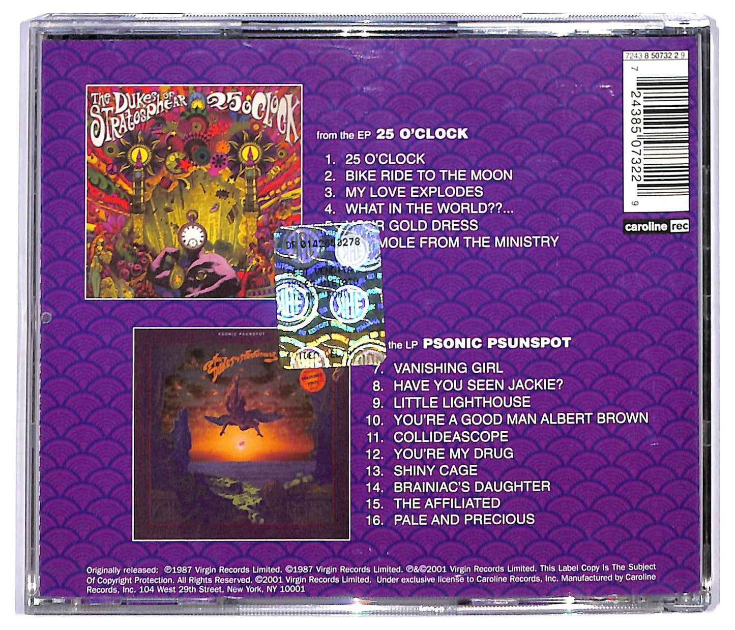 EBOND The Dukes Of Stratosphear - Chips From The Chocolate Fireball CD CD092202