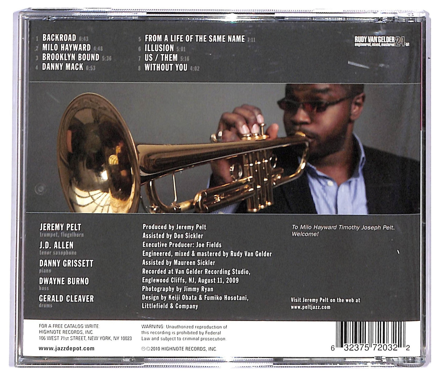 EBOND Jeremy Pelt - Men Of Honor CD CD092237