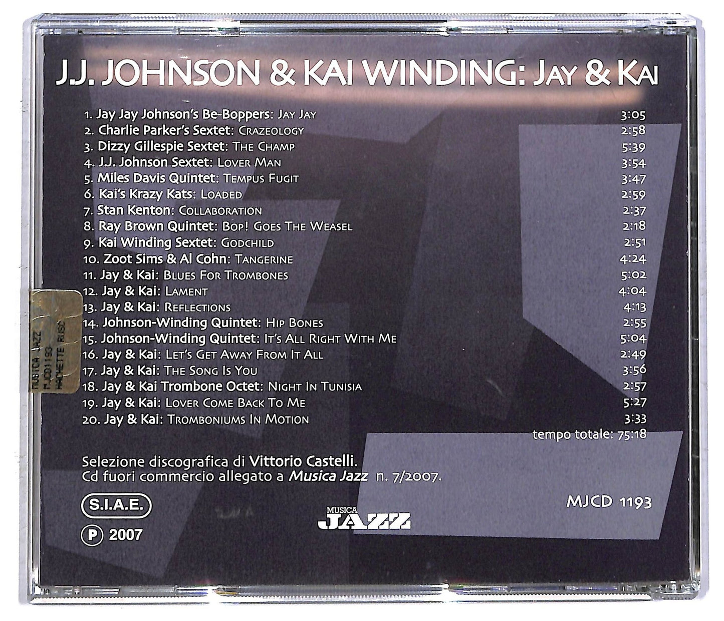 EBOND J.J. Johnson & Kai Winding - Jay & Kai CD CD092353