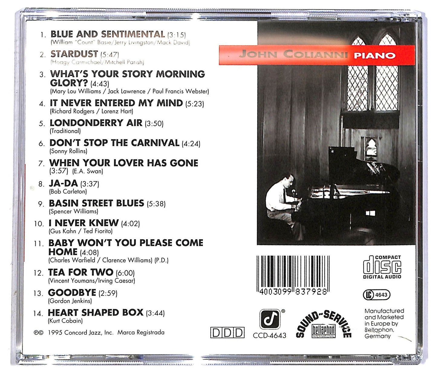 EBOND John Colianni - At Maybeck CD CD092356