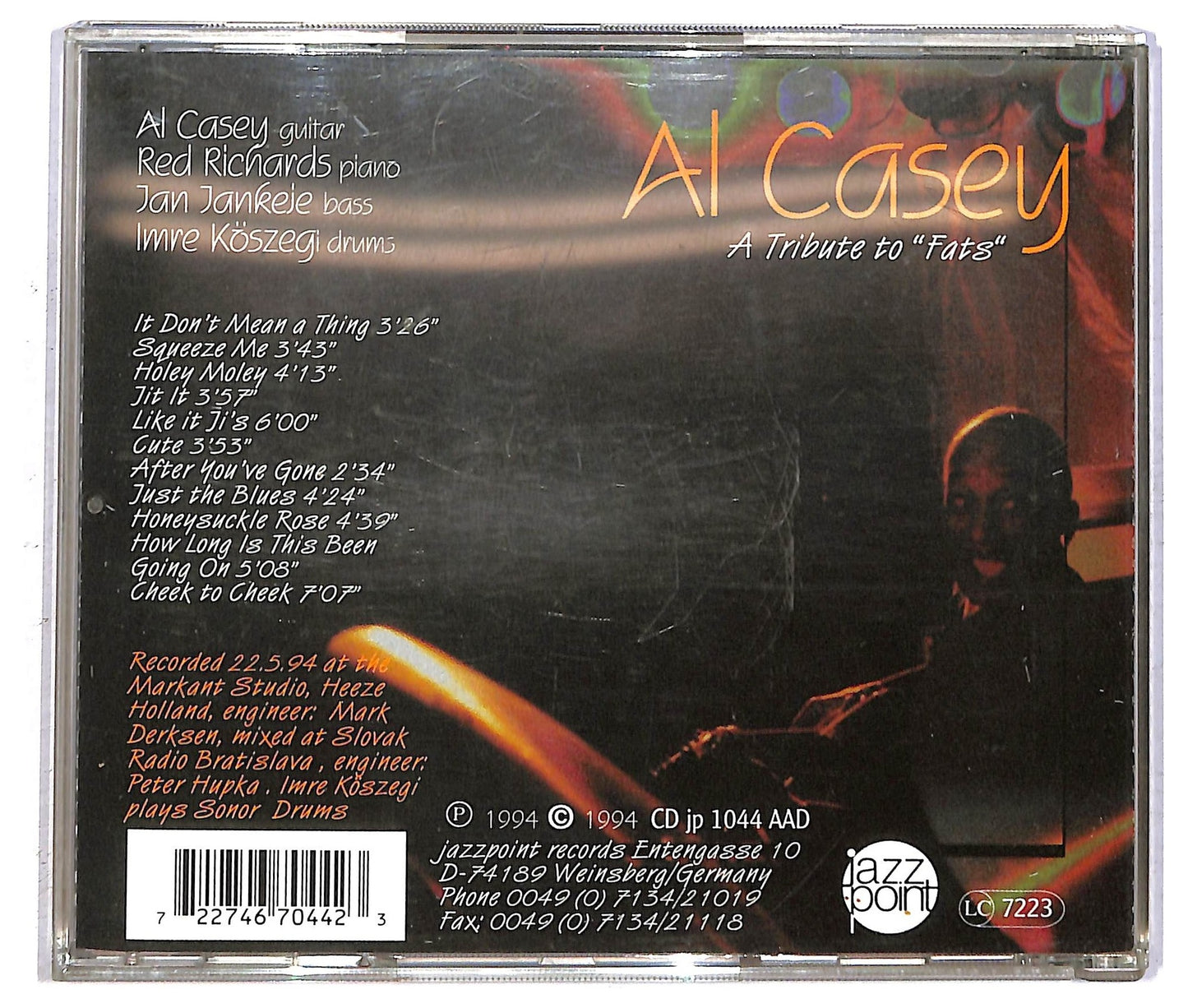 EBOND Al Casey - A Tribute To Fats CD CD092465