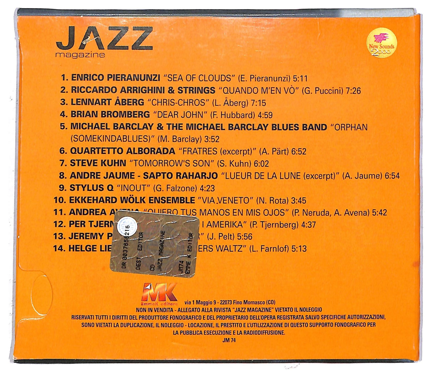 EBOND Various - Jazz Magazine Vol.74 CD CD092506