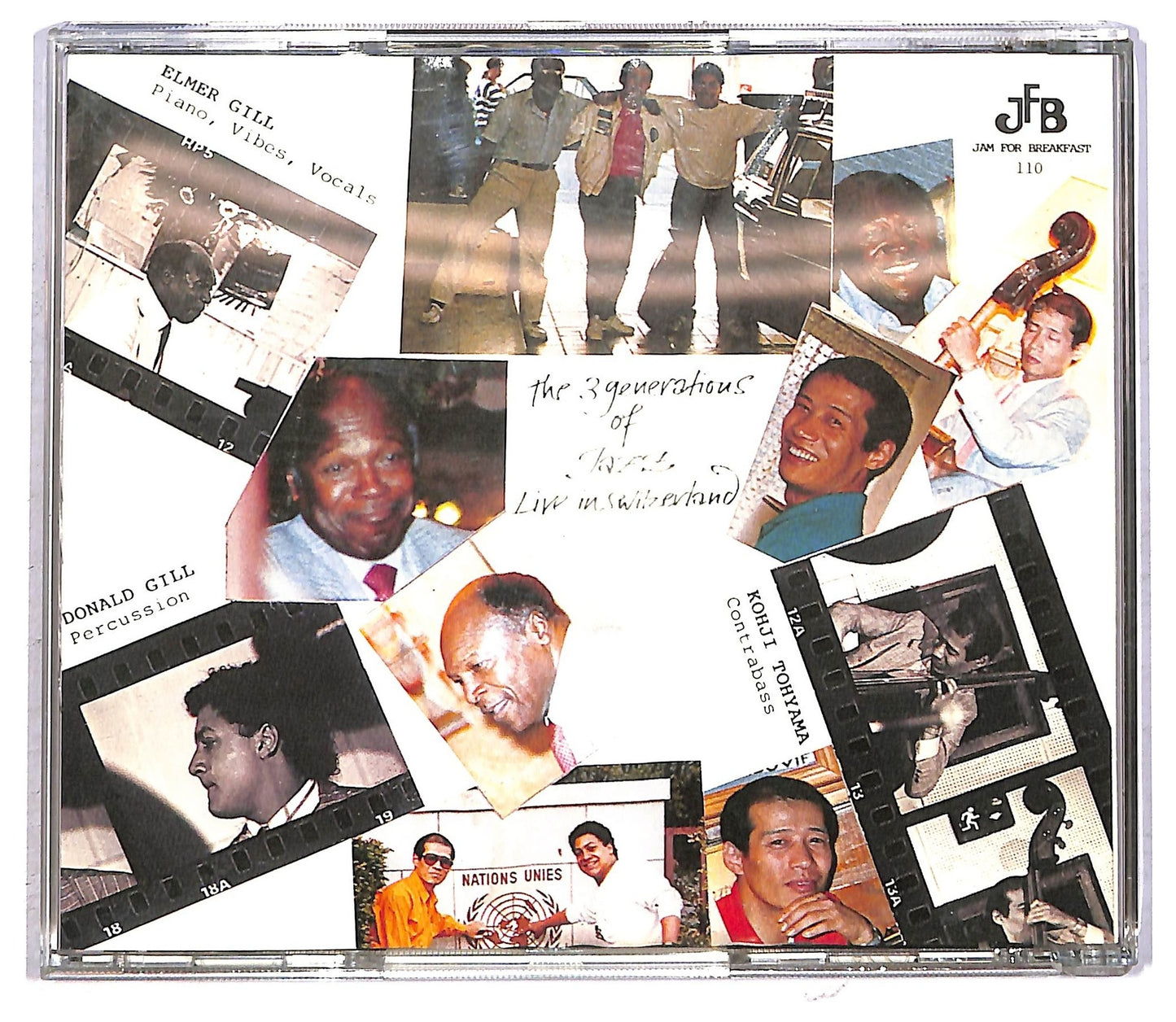 EBOND Elmer Gill - The 3 Generations Of Jazz - Live In Switzerland CD CD092532