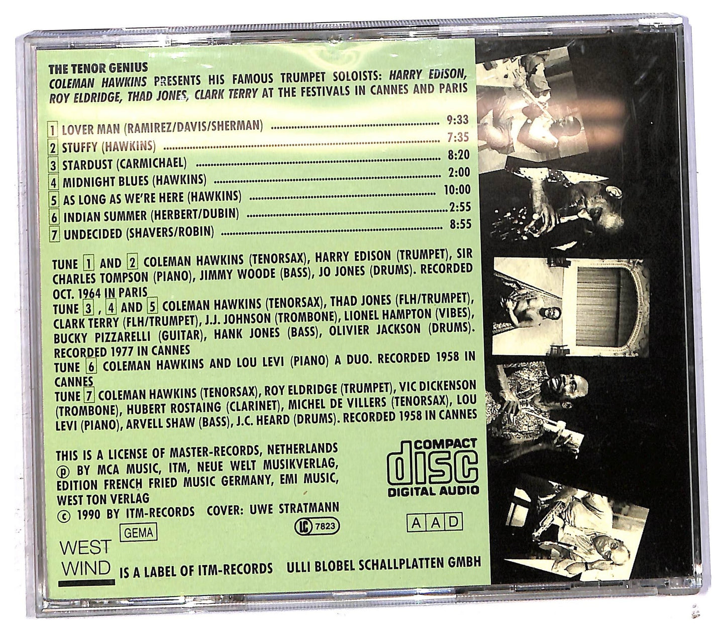 EBOND Coleman Hawkins - The Tenor Genius CD CD092540