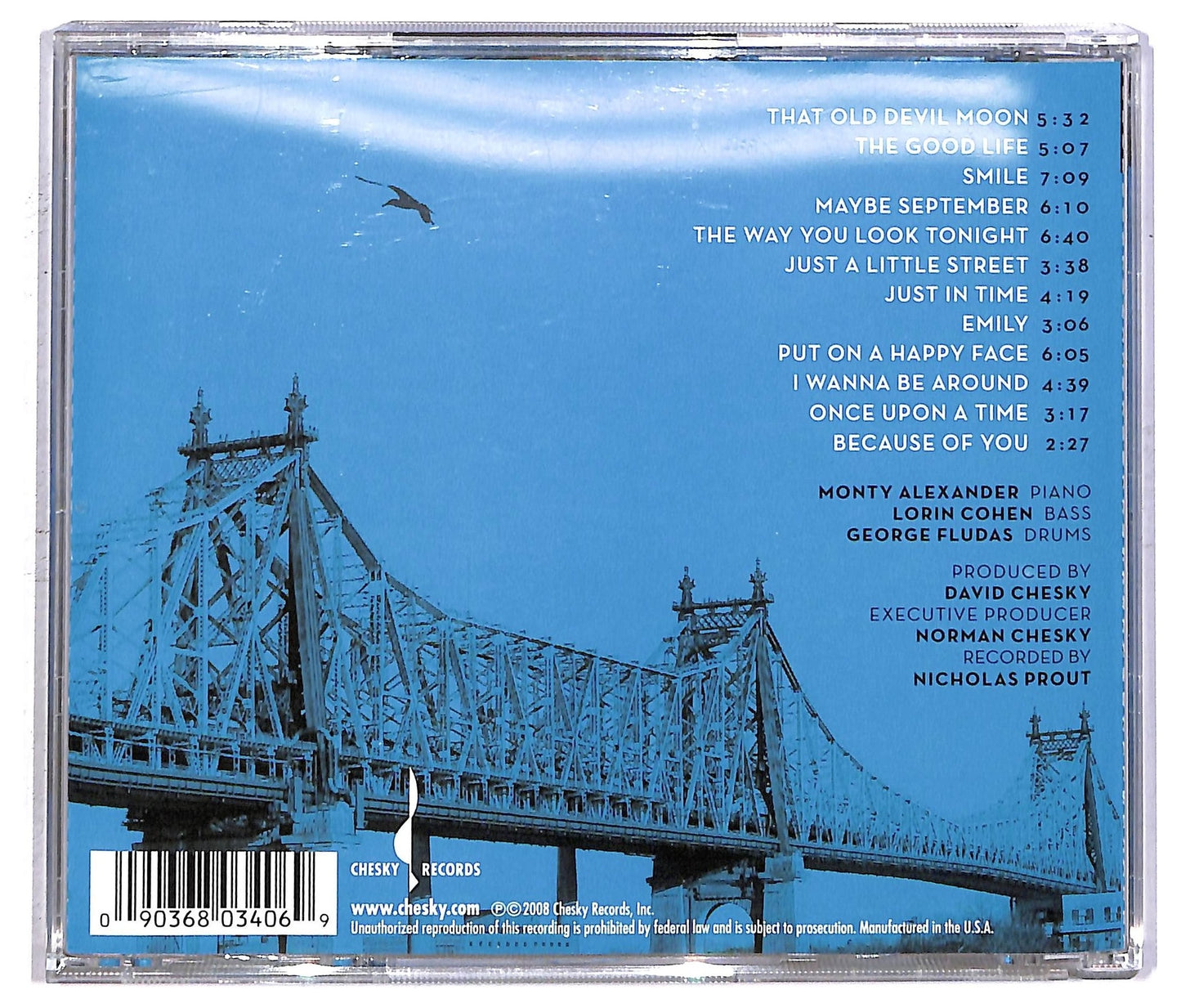 EBOND Monty Alexander -The Good Life Plays The Songs Of Tony Bennett CD CD092548