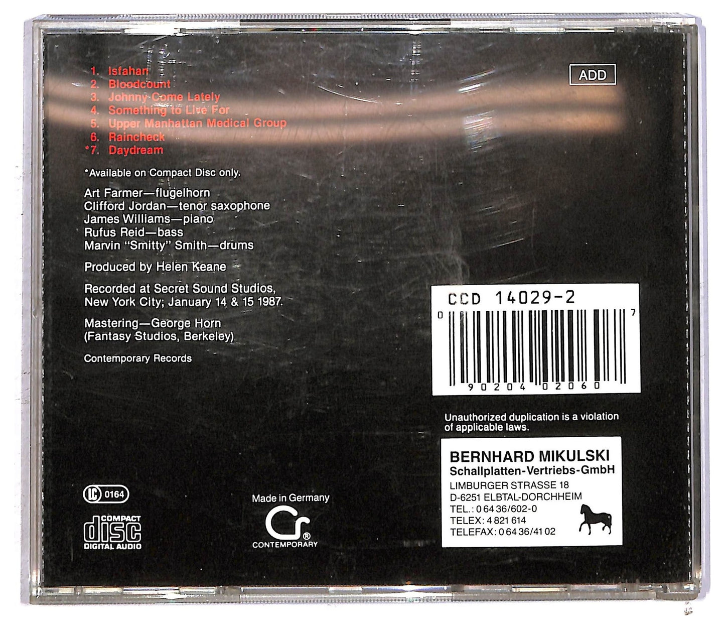 EBOND Art Farmer - Something To Live For CD CD092606