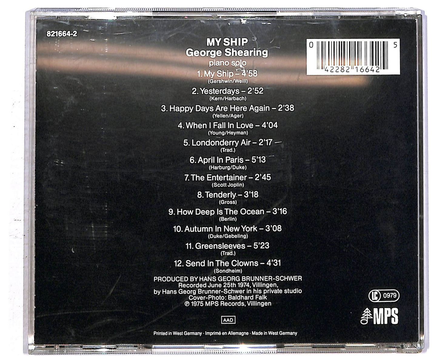 EBOND George Shearing - My Ship CD CD092615