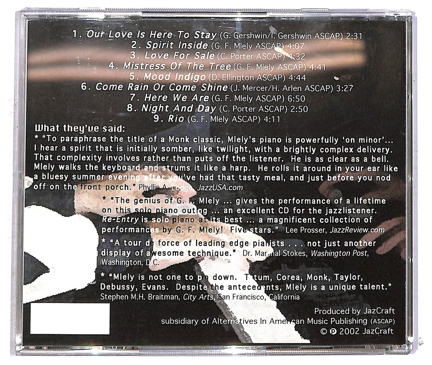 EBOND G.F Mley - 88 Keys and Counting CD CD092619