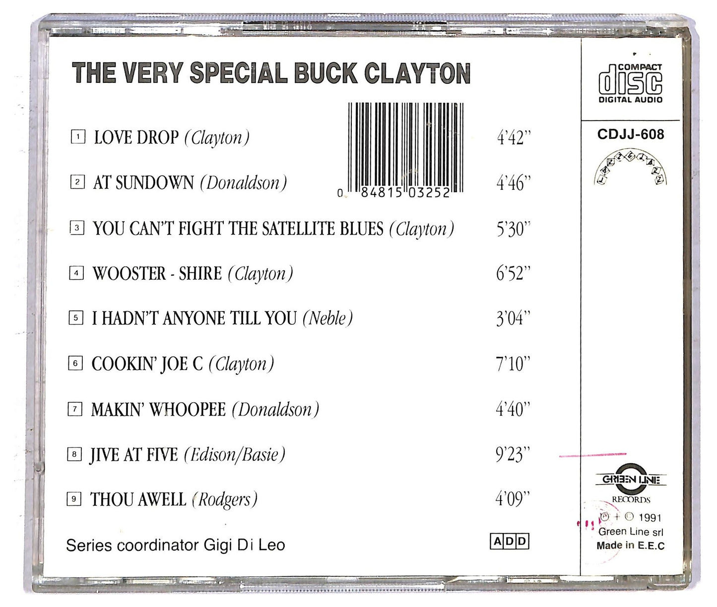 EBOND Buck Clayton - The Very Special Buck Clayton CD CD092625