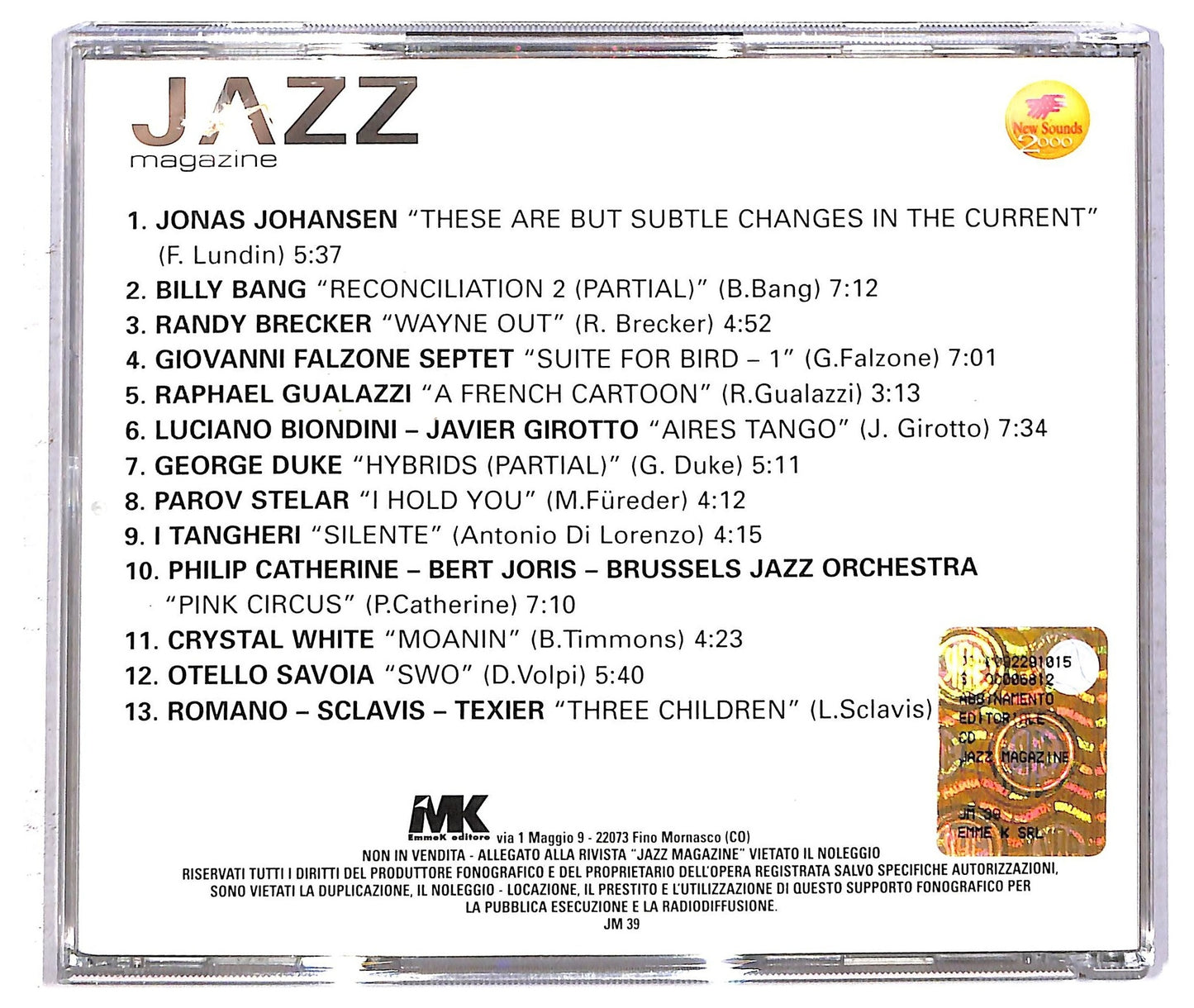 EBOND Various - Jazz Magazine CD CD092639