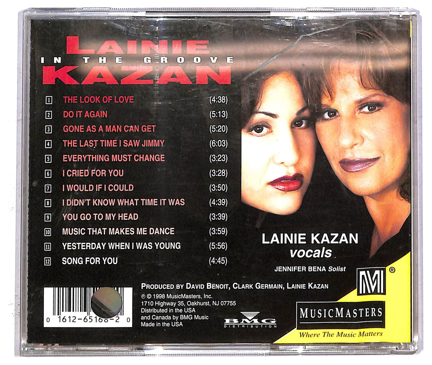 EBOND Lainie Kazan - In The Groove CD CD092643