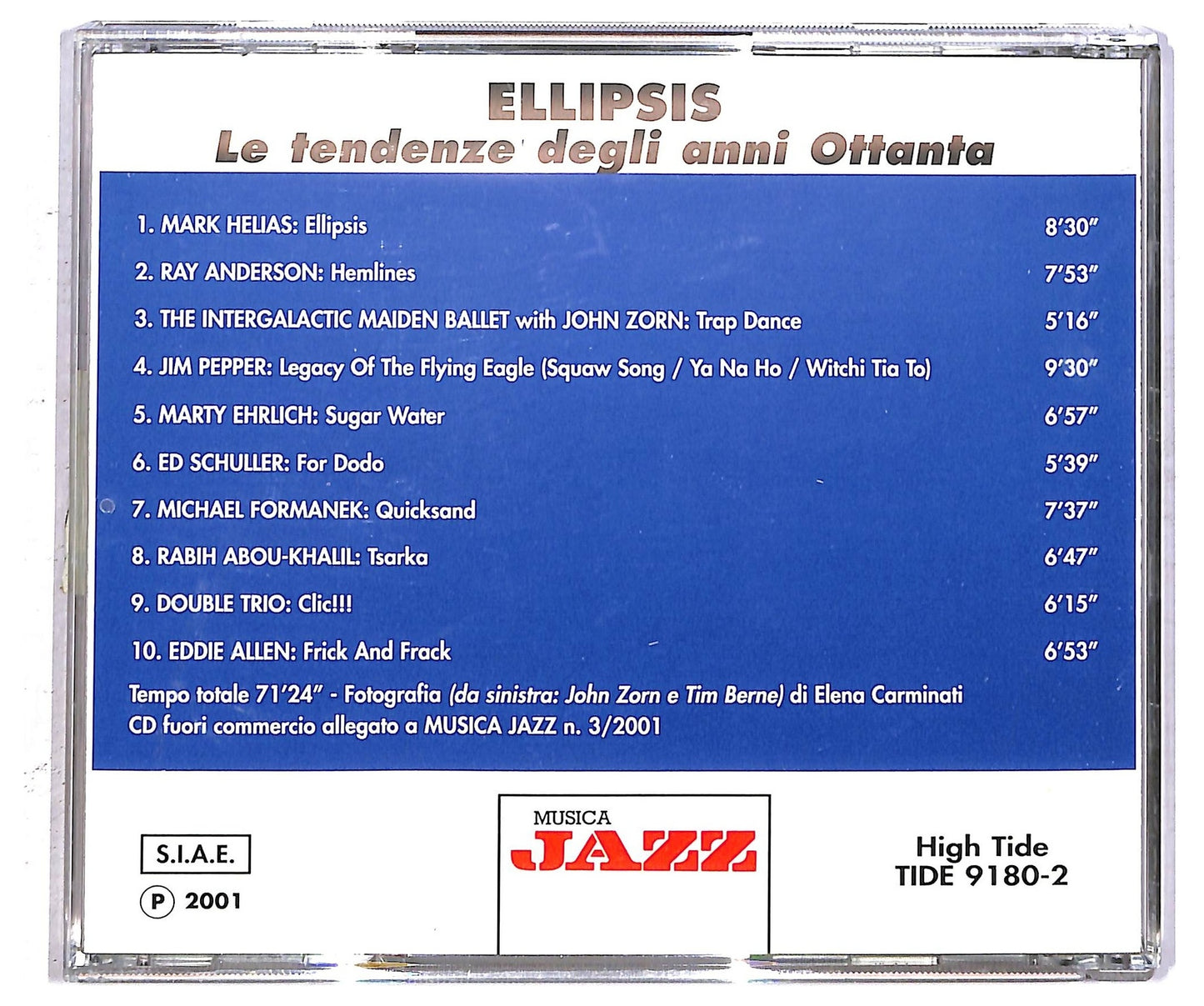 EBOND Various - Ellipsis - Le Tendenze Degli Anni Ottanta CD CD092656