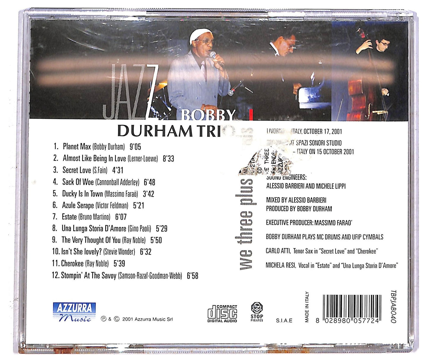 EBOND Bobby Durham Trio - We Three Plus Friends CD CD092702
