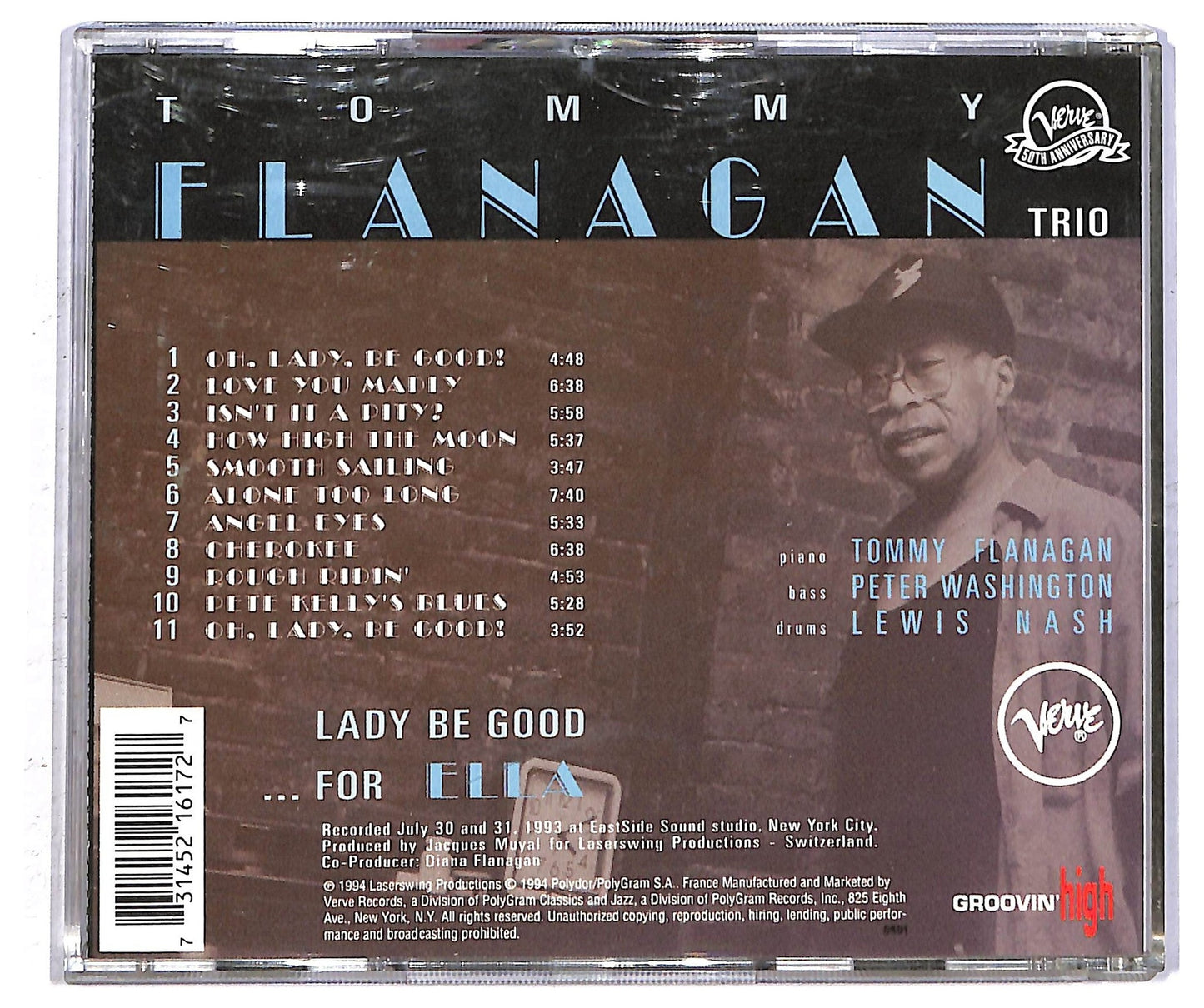 EBOND Tommy Flanagan - Lady Be Good ... For Ella CD CD092718
