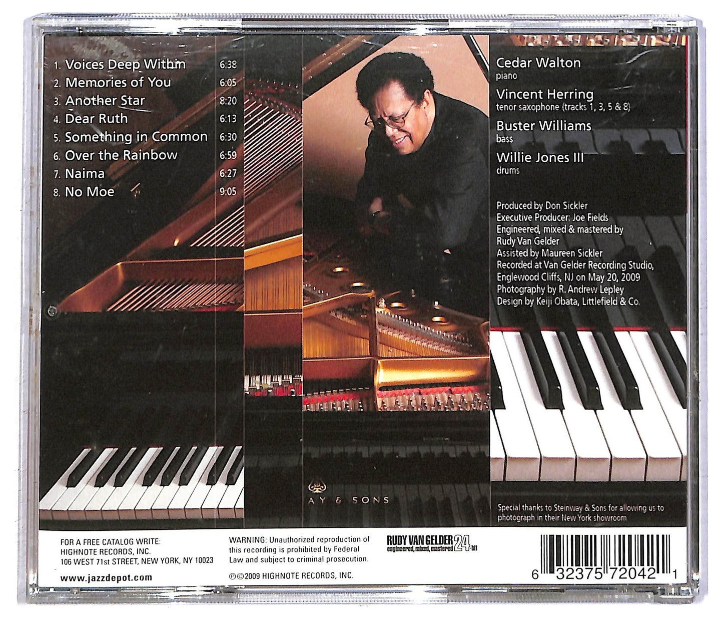 EBOND Cedar Walton - Voices Deep Within CD CD092735