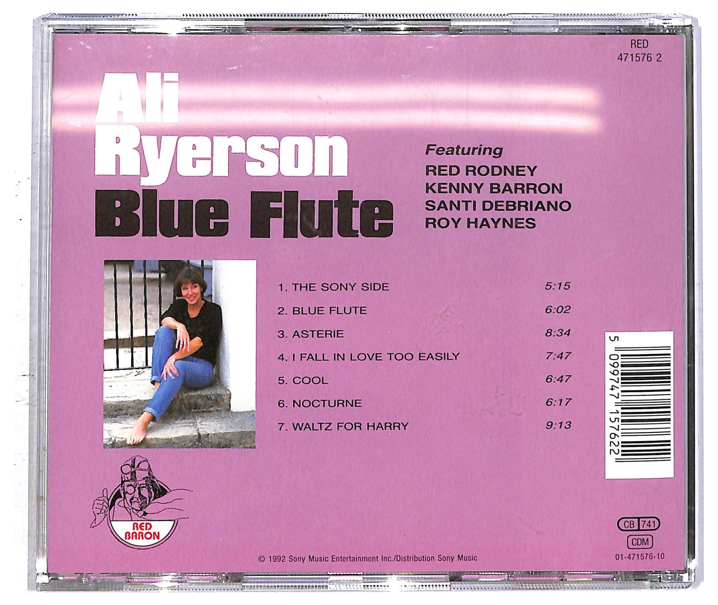 EBOND Ali Ryerson - Blue Flute CD CD092828