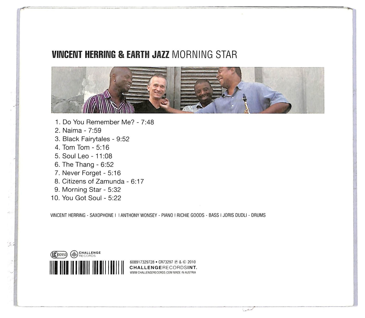 EBOND Vincent Herring And Earth Jazz - Morning Star CD CD092838