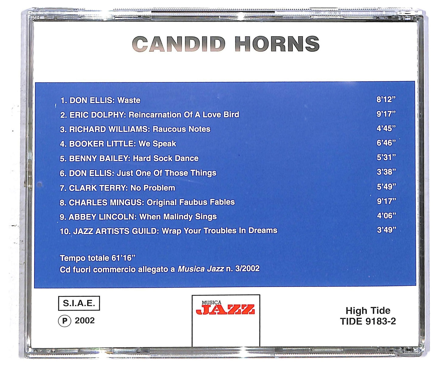 EBOND Various - Candid Horns CD CD092906