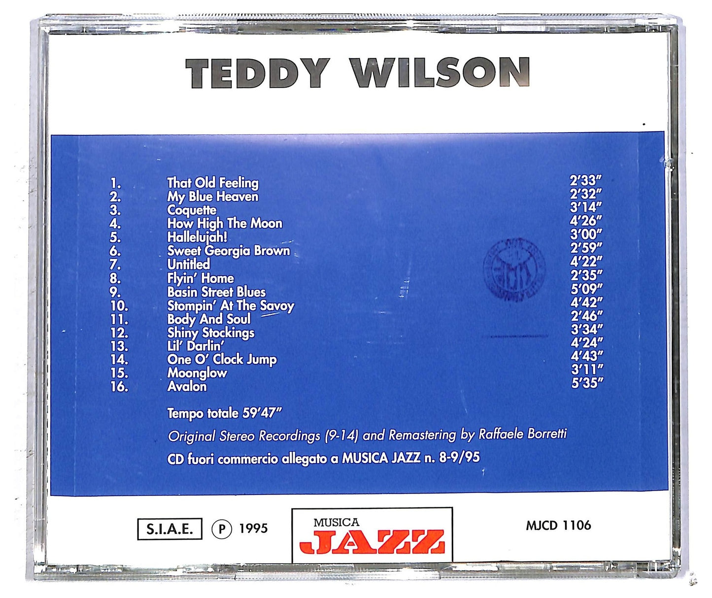 EBOND Teddy Wilson - Teddy Wilson CD CD092915